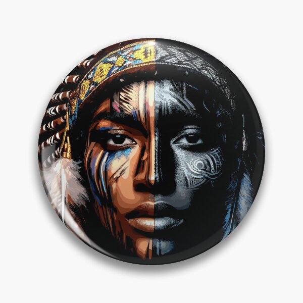 Item preview, Beautiful Native American Woman inspired art  designed and sold by Artbyminga.