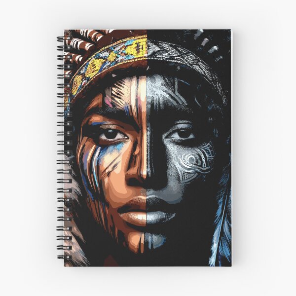 Item preview, Beautiful Native American Woman inspired art  designed and sold by Artbyminga.