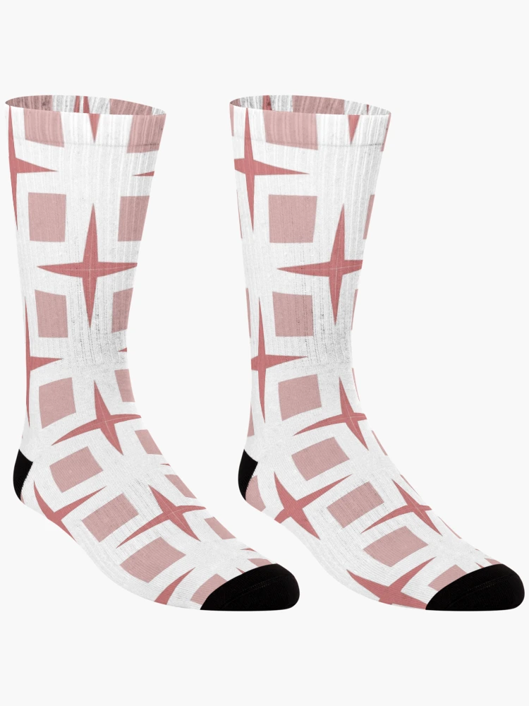 Thumbnail 3 of 5, Socks, Geometric Starburst Pattern designed and sold by Patternfluent.