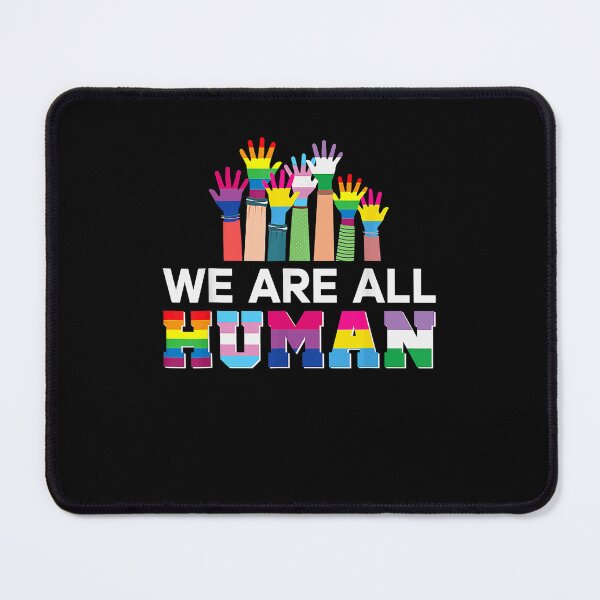 Item preview, LGBT gay flag ally we are all human pride month designed and sold by Filek-mable.