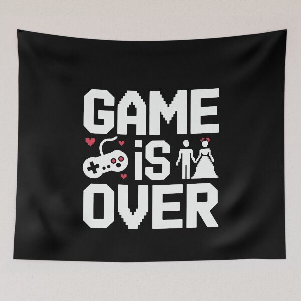Item preview, Game Is Over – Funny Grooms And Brides Wedding designed and sold by tmerchtrends.
