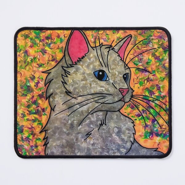 Item preview, Grey cat designed and sold by KeekneesKustoms.