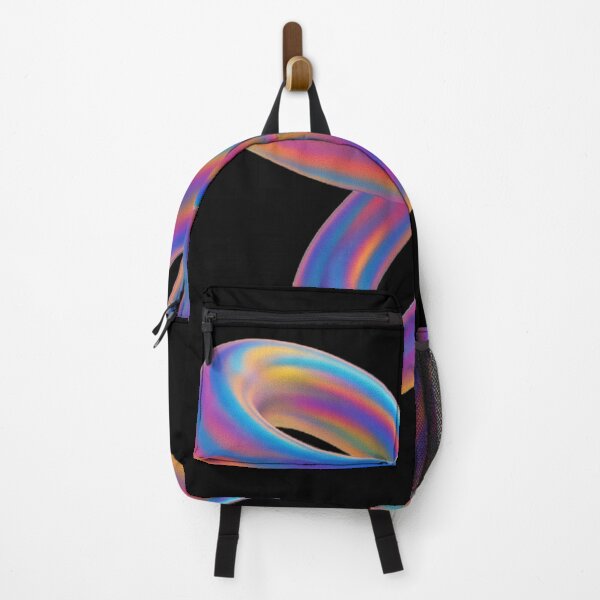 Item preview, Vibrant Metallic Noise Abstract Cyber 3d Shape Glossy Cyan Gradient | Futuristic Digital Art designed and sold by Bored Duck.