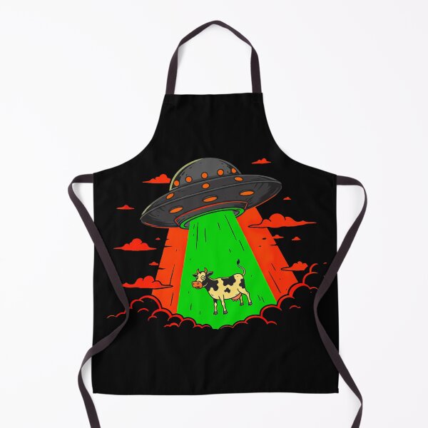 Item preview, Cow-abduction Crisis! UFO Abducts  Cow  designed and sold by SrGoblin.