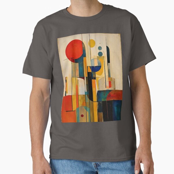 Item preview, Mid-Century Modern Abstract – Vintage Earth Tone Geometric Painting – Retro Modernist Art designed and sold by CattlettArt.