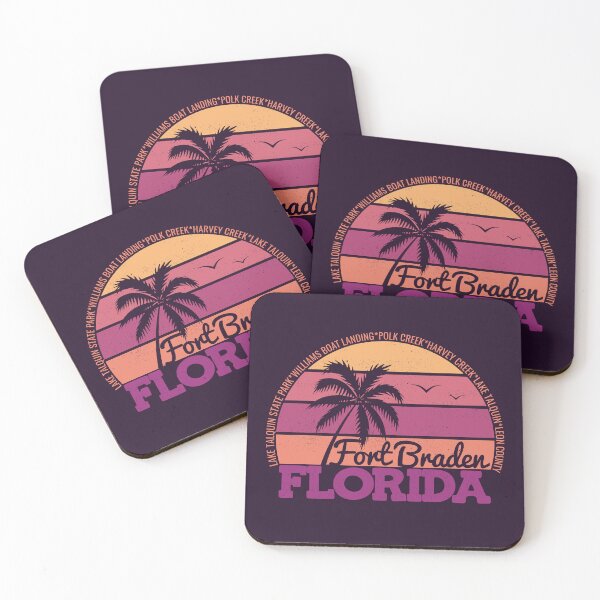 Item preview, Fort Braden Florida Retro Sunset Local Pride Logo designed and sold by CRHPOD20.