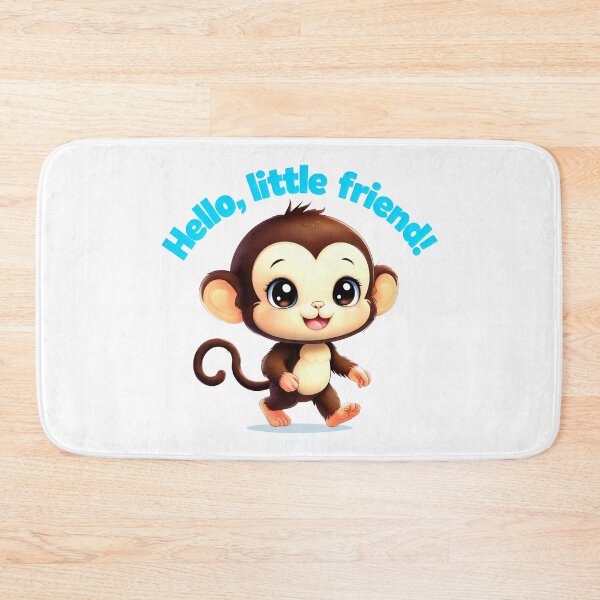 Item preview, Hello, Little Friend Adorable Pygmy With White Smile designed and sold by SplashTastic.