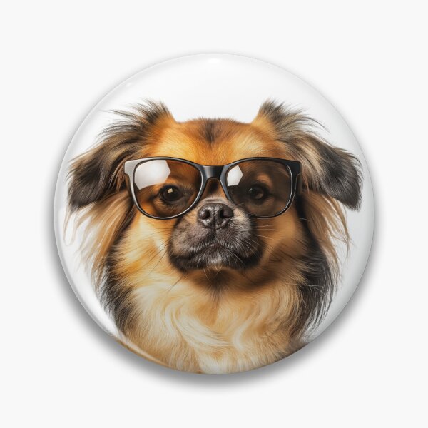 Item preview, Funny cool Tibetan Spaniel Dog wearing sunglasses designed and sold by LazyOwlStore.