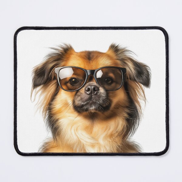 Item preview, Funny cool Tibetan Spaniel Dog wearing sunglasses designed and sold by LazyOwlStore.