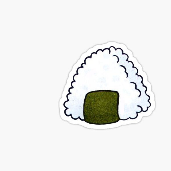 cute onigiri Sticker