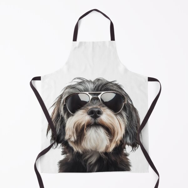Item preview, Funny cool Tibetan Terrier Dog wearing sunglasses designed and sold by LazyOwlStore.