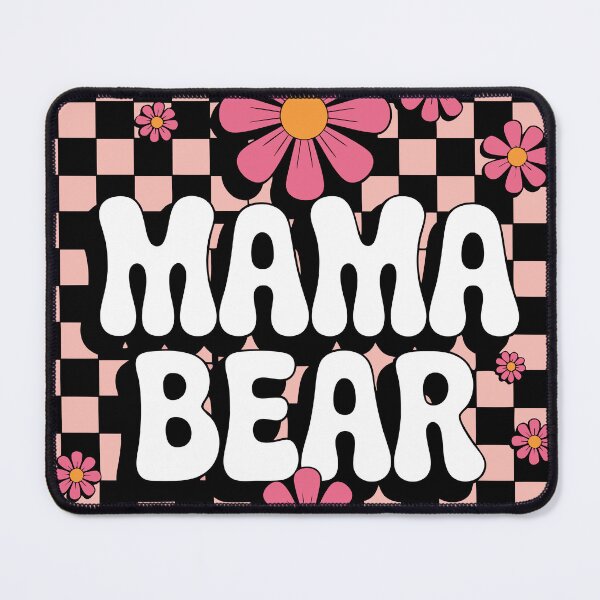 Item preview, retro groovy floral mama designed and sold by Lydyb-creations.