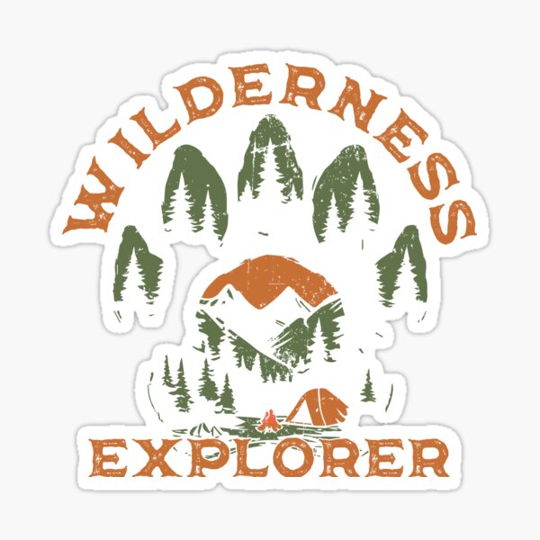 Item preview, Wilderness Explorer Bear Track, Outdoor Life designed and sold by FlashCraft Design.