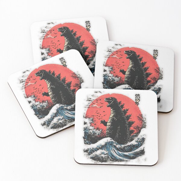Item preview, Vintage Japanese The Great Wave Monster T-shirt, Monster and the Great wave of  designed and sold by KreativKulture.