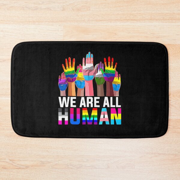 Item preview, Rainbow Lgbt Lgbtq Transgender Gay Pride We Are All Human  designed and sold by Filek-mable.
