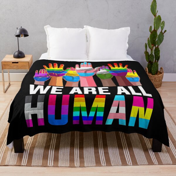 Item preview, Rainbow Lgbt Lgbtq Transgender Gay Pride We Are All Human  designed and sold by Filek-mable.