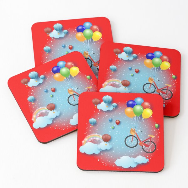 Item preview, Over the clouds, flying bike designed and sold by LuisaVenturoli.