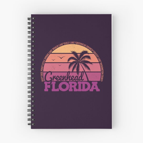 Item preview, Greenhead Florida Retro Sunset Local Pride Logo designed and sold by CRHPOD20.