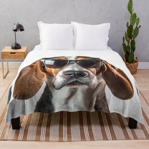 Item preview, Funny cool Treeing Walker Coonhound Dog wearing sunglasses designed and sold by LazyOwlStore.