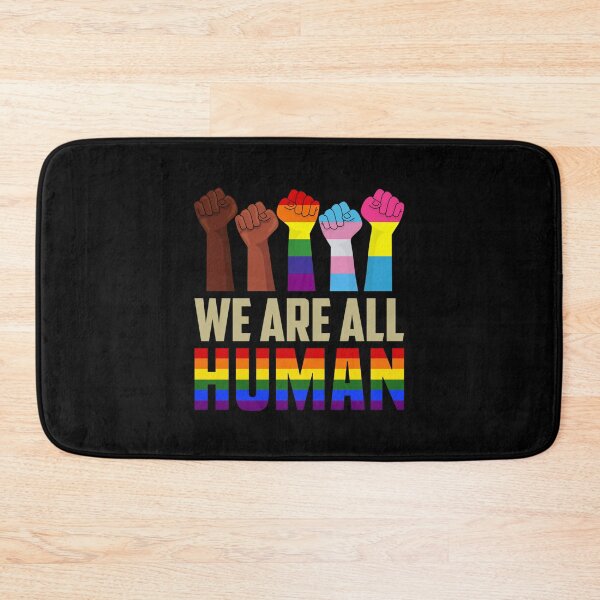 Item preview, Rainbow Transgender Gay Pride We Are All Human designed and sold by Filek-mable.
