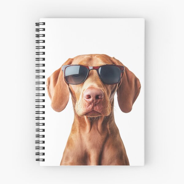 Item preview, Funny cool Vizsla Dog wearing sunglasses designed and sold by LazyOwlStore.