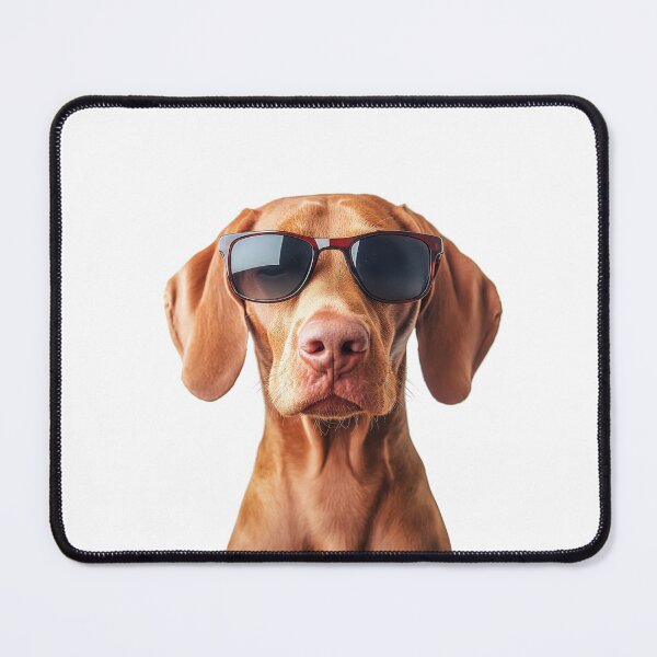 Item preview, Funny cool Vizsla Dog wearing sunglasses designed and sold by LazyOwlStore.