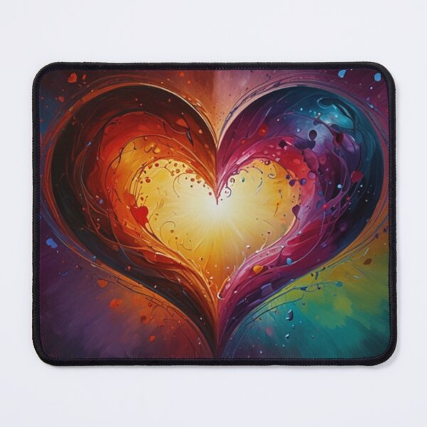 Item preview, Multicolor Heart designed and sold by kharatsuchita.