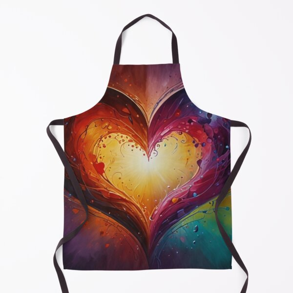 Item preview, Multicolor Heart designed and sold by kharatsuchita.