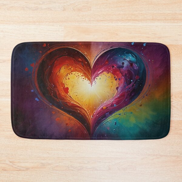 Item preview, Multicolor Heart designed and sold by kharatsuchita.