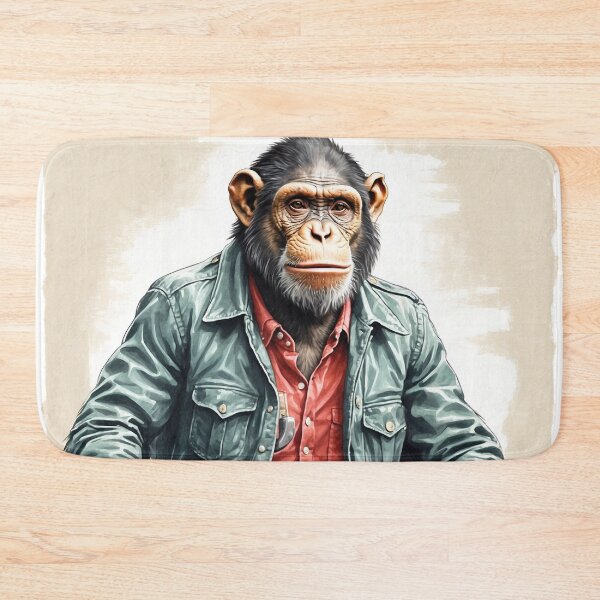 Item preview, cool monkey rides motorcycle designed and sold by Mauswohn.