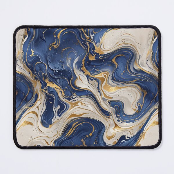 Item preview, Abstract fluid ink composition with marbled swirls designed and sold by CoolPixels.