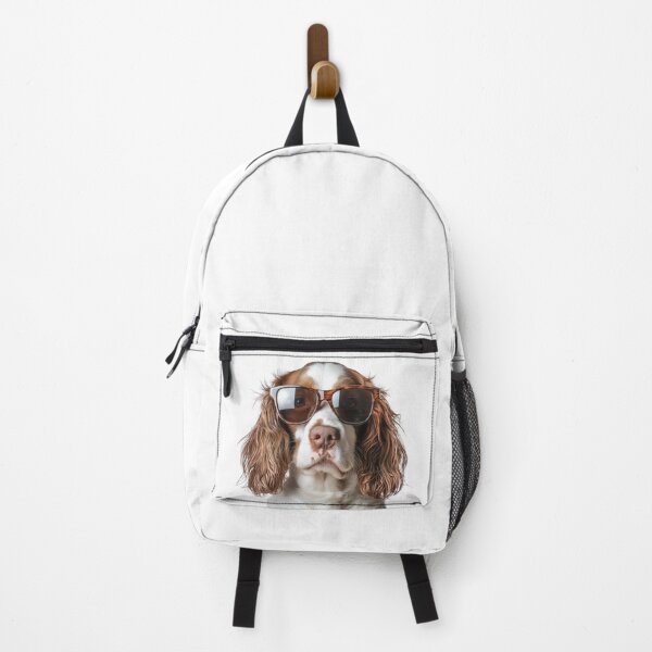 Item preview, Funny cool Welsh Springer Spaniel Dog wearing sunglasses designed and sold by LazyOwlStore.