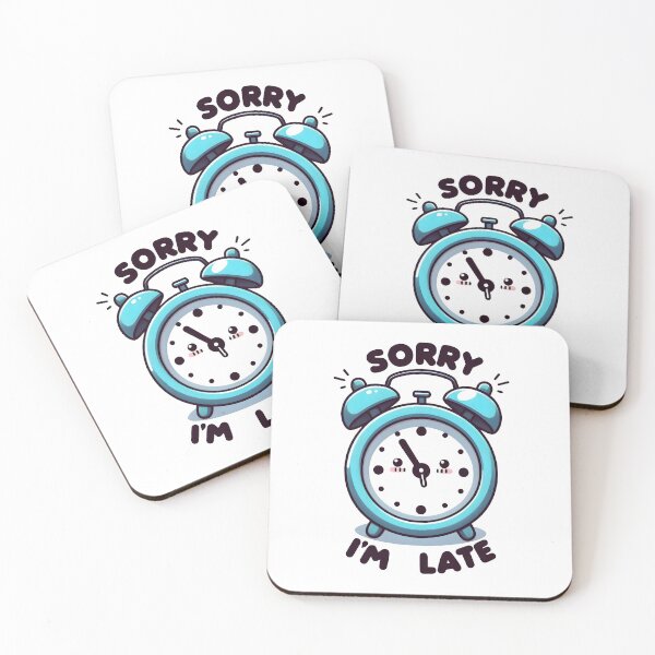 Item preview, reloj, alarma, posponer, llego tarde, tarde designed and sold by TrueArtVibes.
