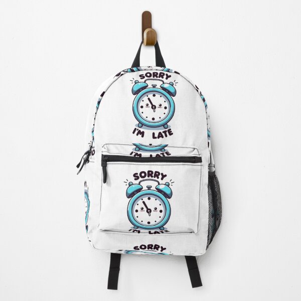 Item preview, clock, alarm, snooze, im late, late designed and sold by TrueArtVibes.