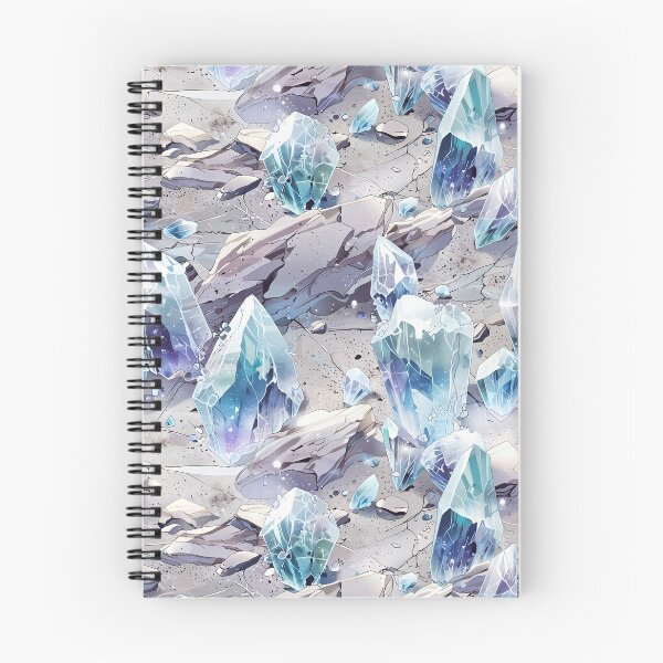 Item preview, Dreamy landscape of oversized crystals designed and sold by CoolPixels.
