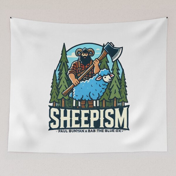Item preview, Sheepism logo 80 designed and sold by Thpoar.