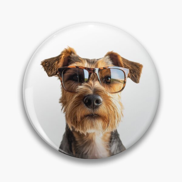 Item preview, Funny cool Welsh Terrier Dog wearing sunglasses designed and sold by LazyOwlStore.