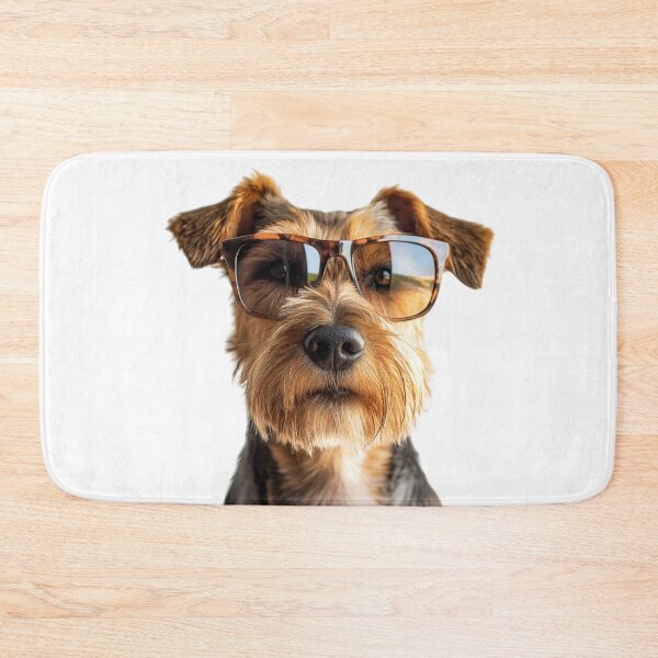 Item preview, Funny cool Welsh Terrier Dog wearing sunglasses designed and sold by LazyOwlStore.