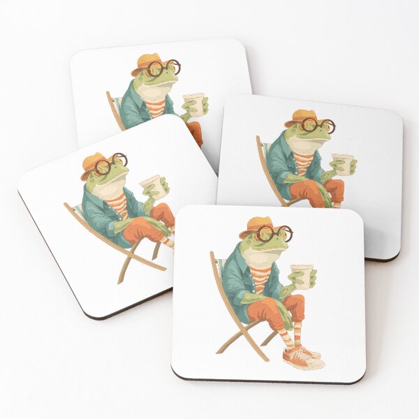 Item preview, Trendy Frog Coffee Moment designed and sold by junkydotcom.