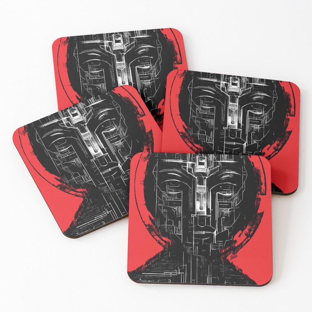 Item preview, Coasters (Set of 4) designed and sold by StudioDestruct.