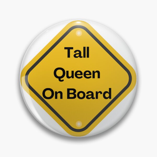 Item preview, Tall Queen on Board designed and sold by PlumTreeDesign.