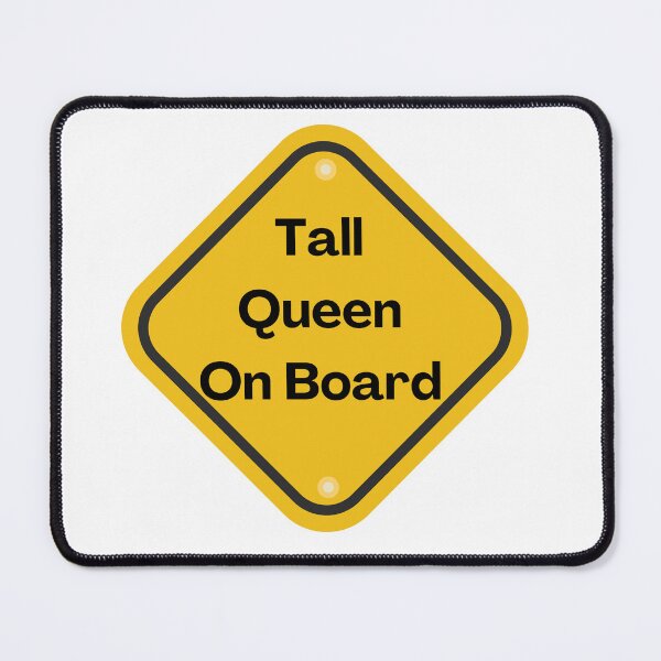 Item preview, Tall Queen on Board designed and sold by PlumTreeDesign.