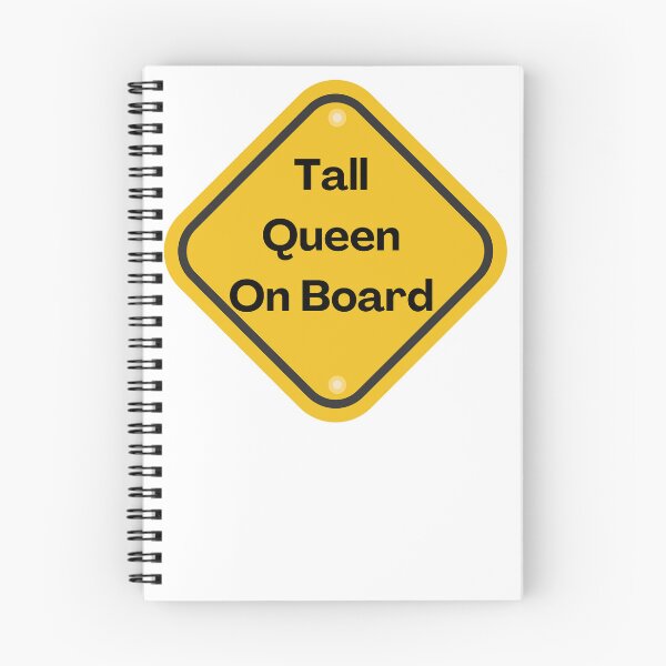Item preview, Tall Queen on Board designed and sold by PlumTreeDesign.
