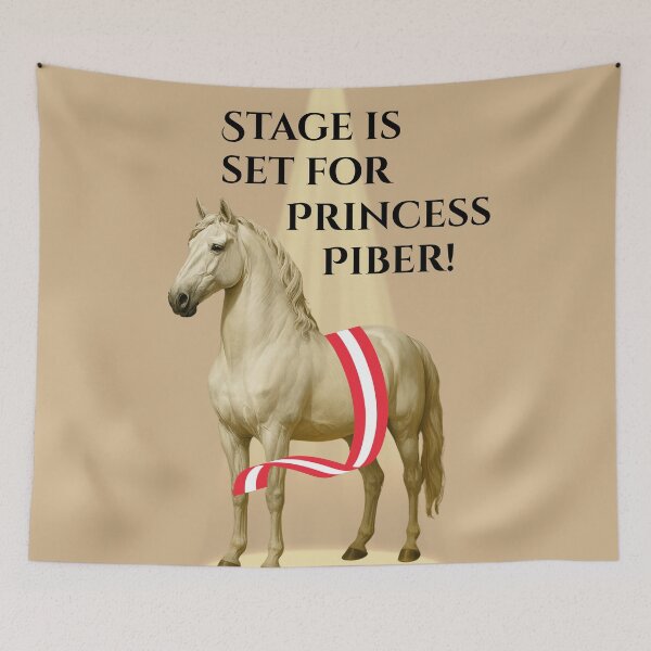 Aperçu de l'œuvre Princesse Piber – Le décor est prêt pour elle ! créée et vendue par mycreastyle.