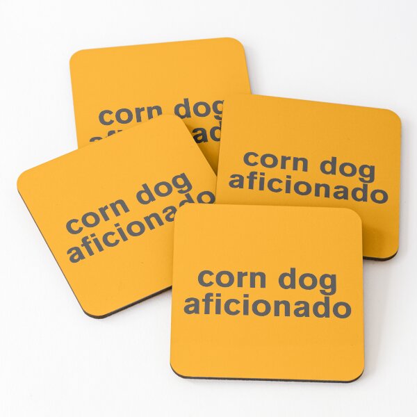 Item preview, Corn Dog Aficionado - Funny designed and sold by Vector-Artist.
