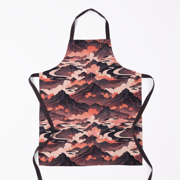Item preview, A volcanic landscape, lava pools designed and sold by CoolPixels.