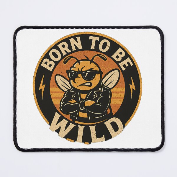 Item preview, Born to Bee Wild designed and sold by KreativKulture.
