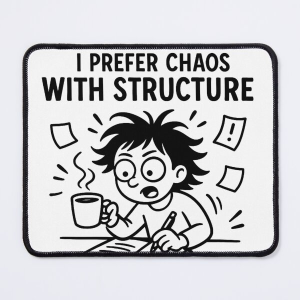Item preview, Productive Chaos designed and sold by AlphaPODMonkey.