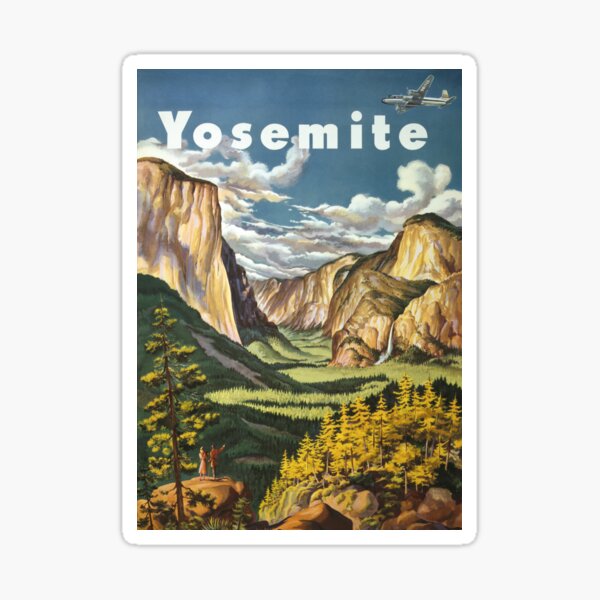 Item preview, hiking in Yosemite National Park designed and sold by Mauswohn.