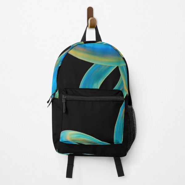 Item preview, Abstract 3d Shape Glossy Cyan Gradient | Futuristic Digital Artwork designed and sold by Bored Duck.